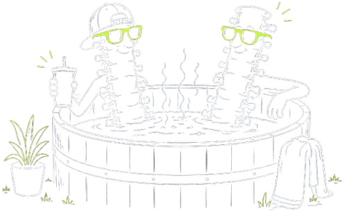 The Good Joint spine mascot