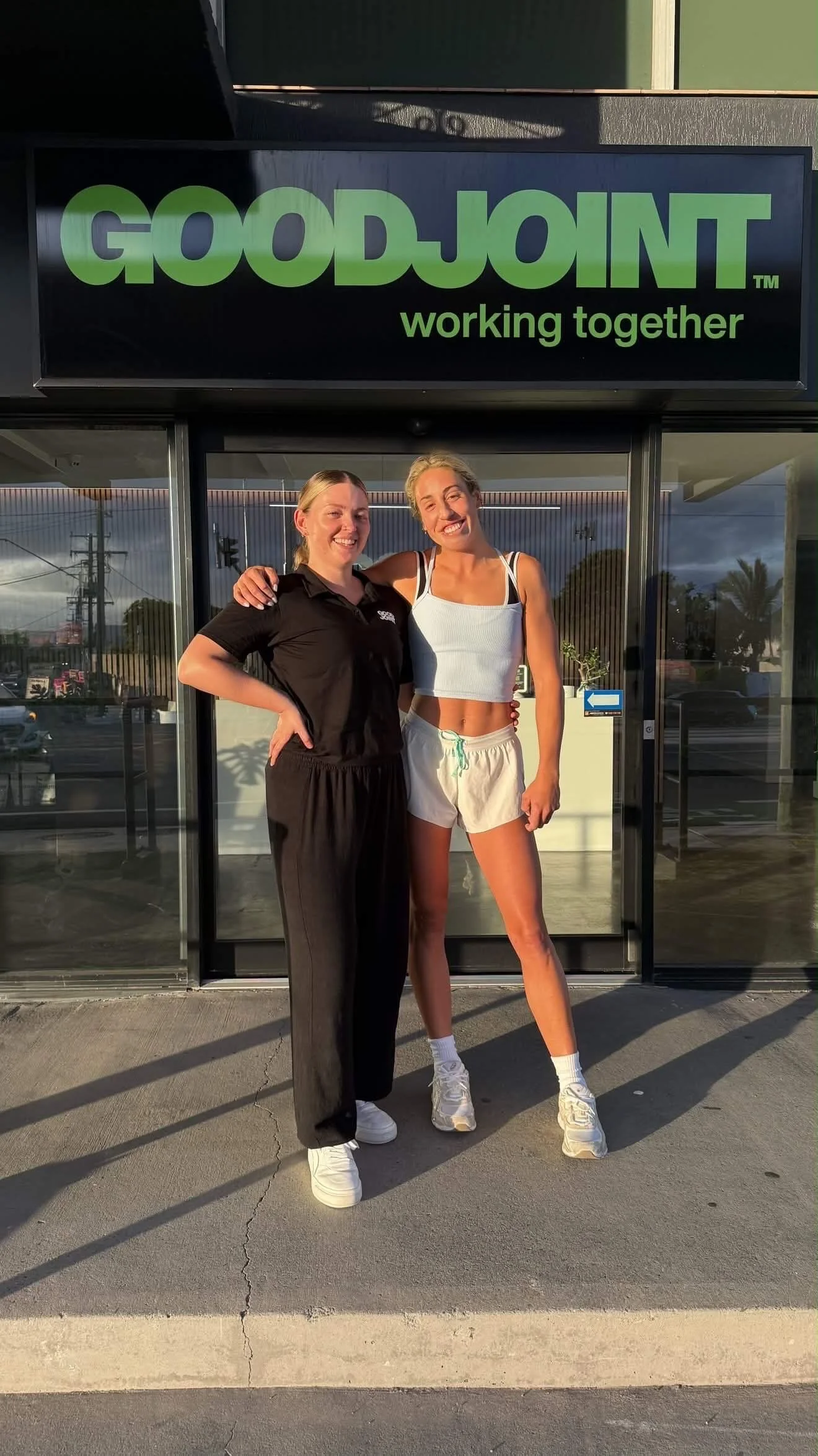 Lana Rogers, Champion Professional Ironwoman, at The Good Joint, Mermaid Beach Gold Coast