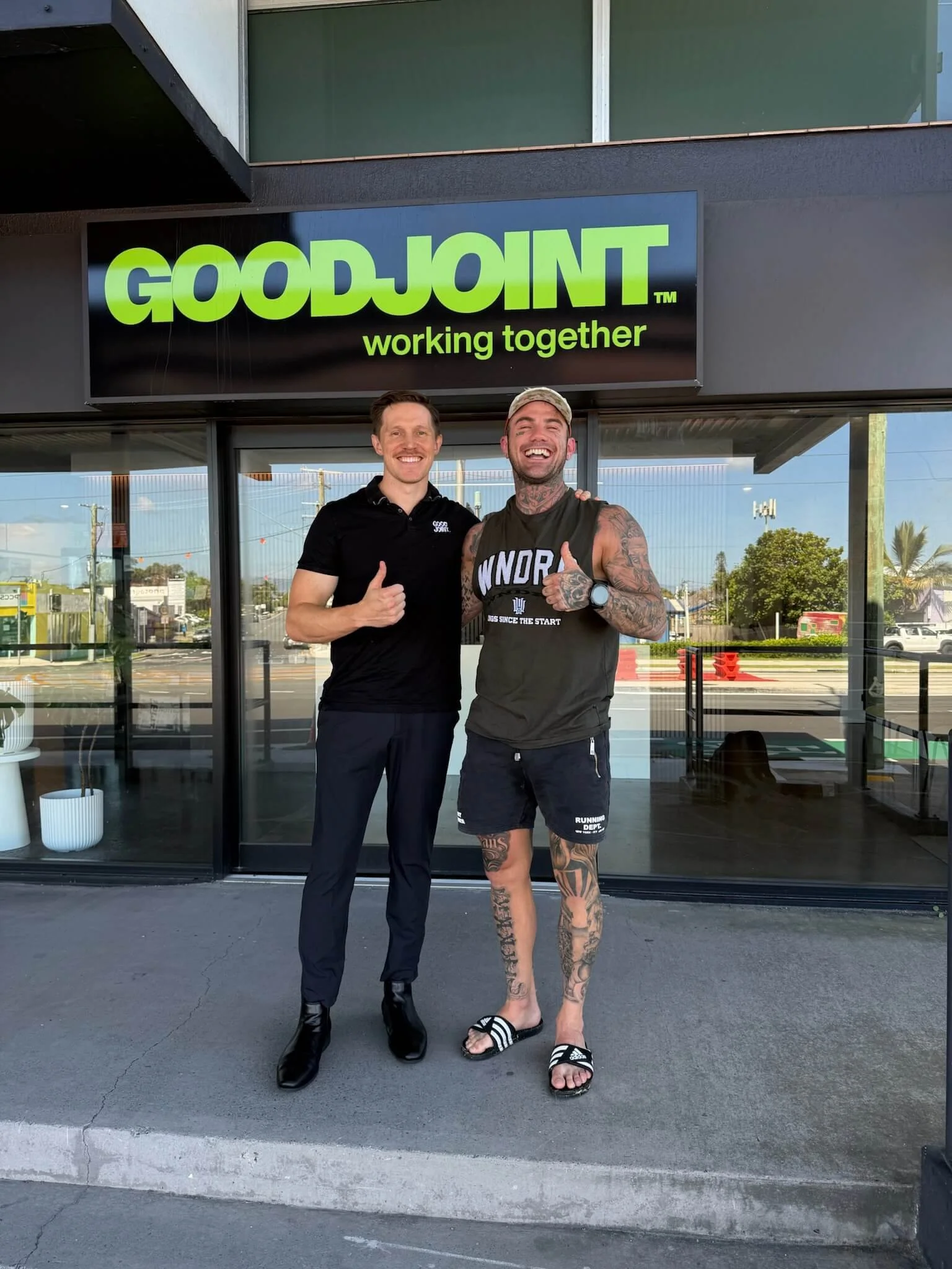 Jimmy Judge, Boxer, at The Good Joint, Mermaid Beach Gold Coast