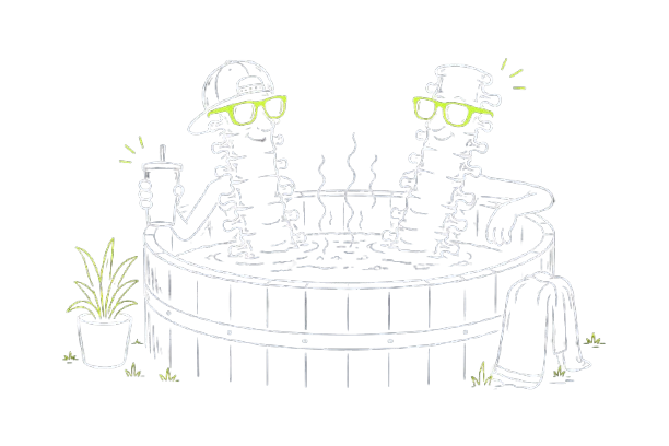 The Good Joint spine mascot