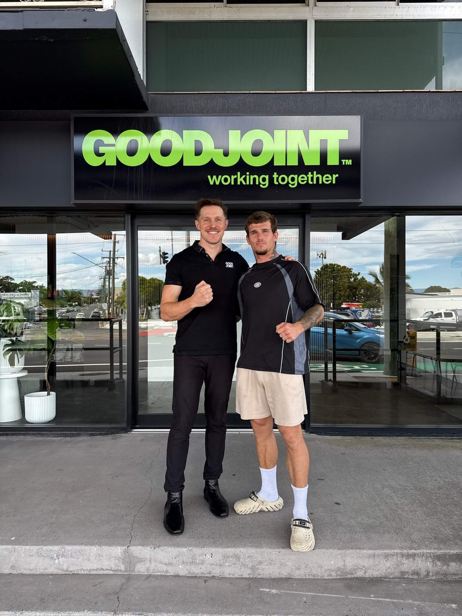 Zac O'Brien, Professional MMA Fighter, at The Good Joint, Mermaid Beach Gold Coast