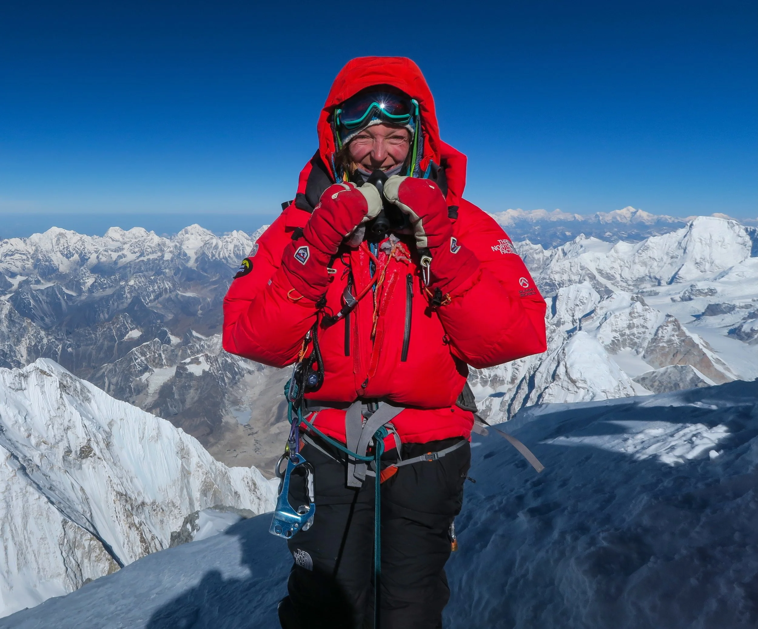 Lydia Bradey on Mt Everest