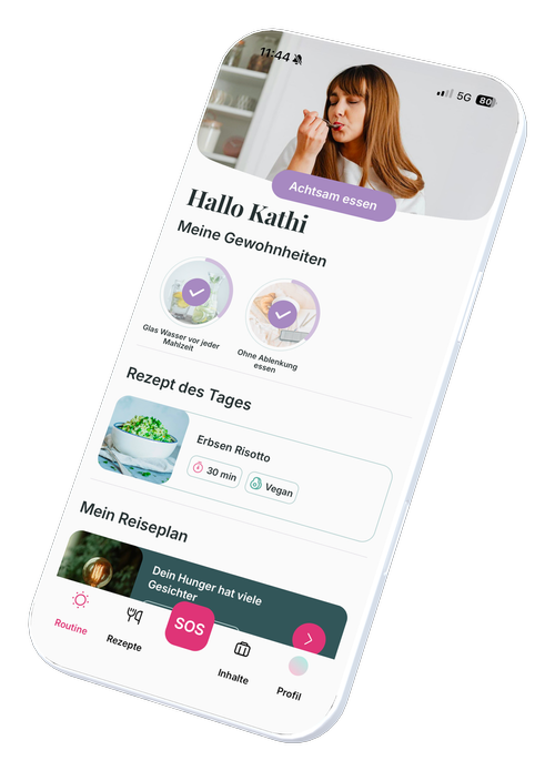 Valea App mit Abnehmprogramm, Rezepten und Routinen