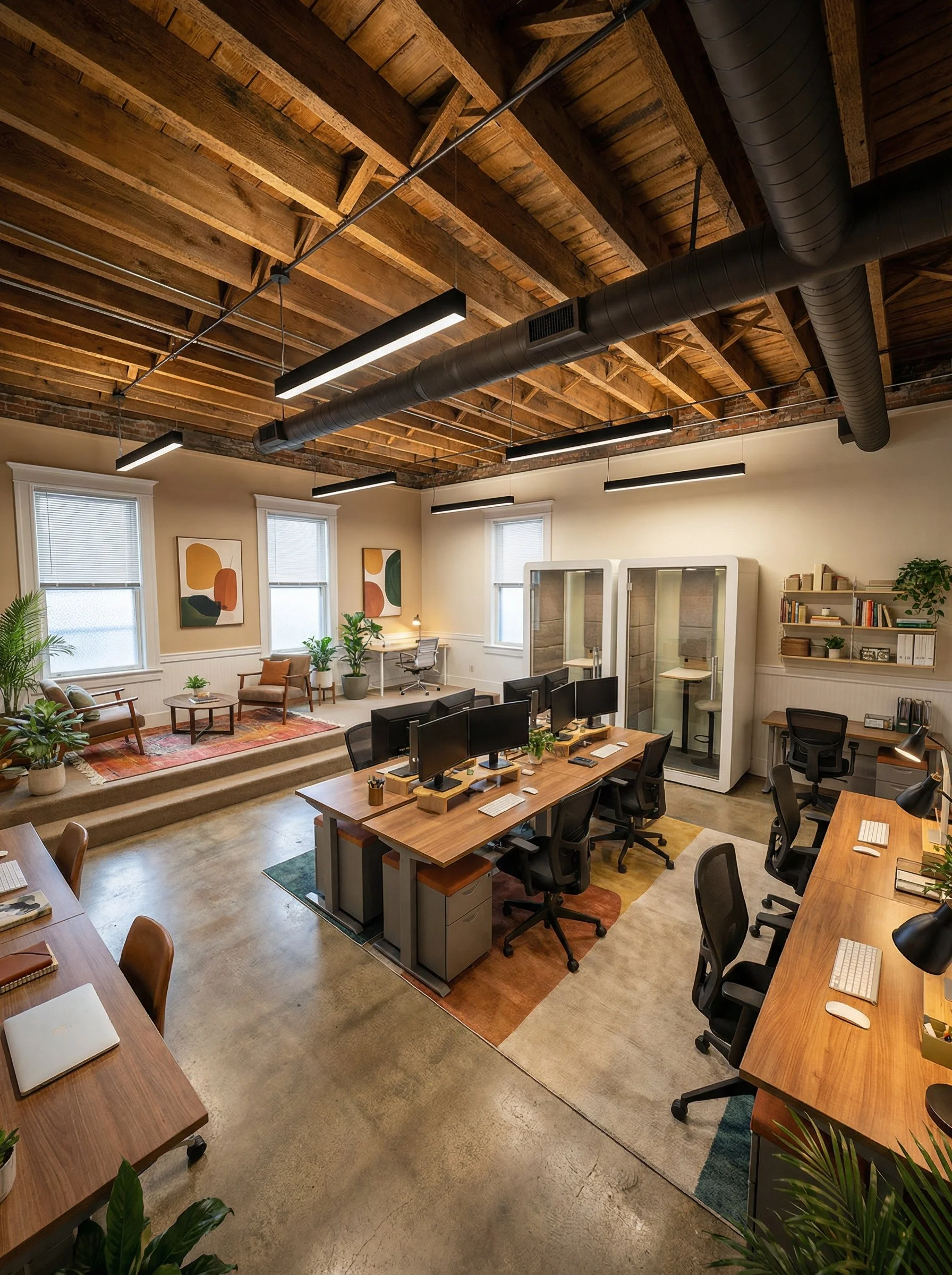 Future office and collaboration space concept