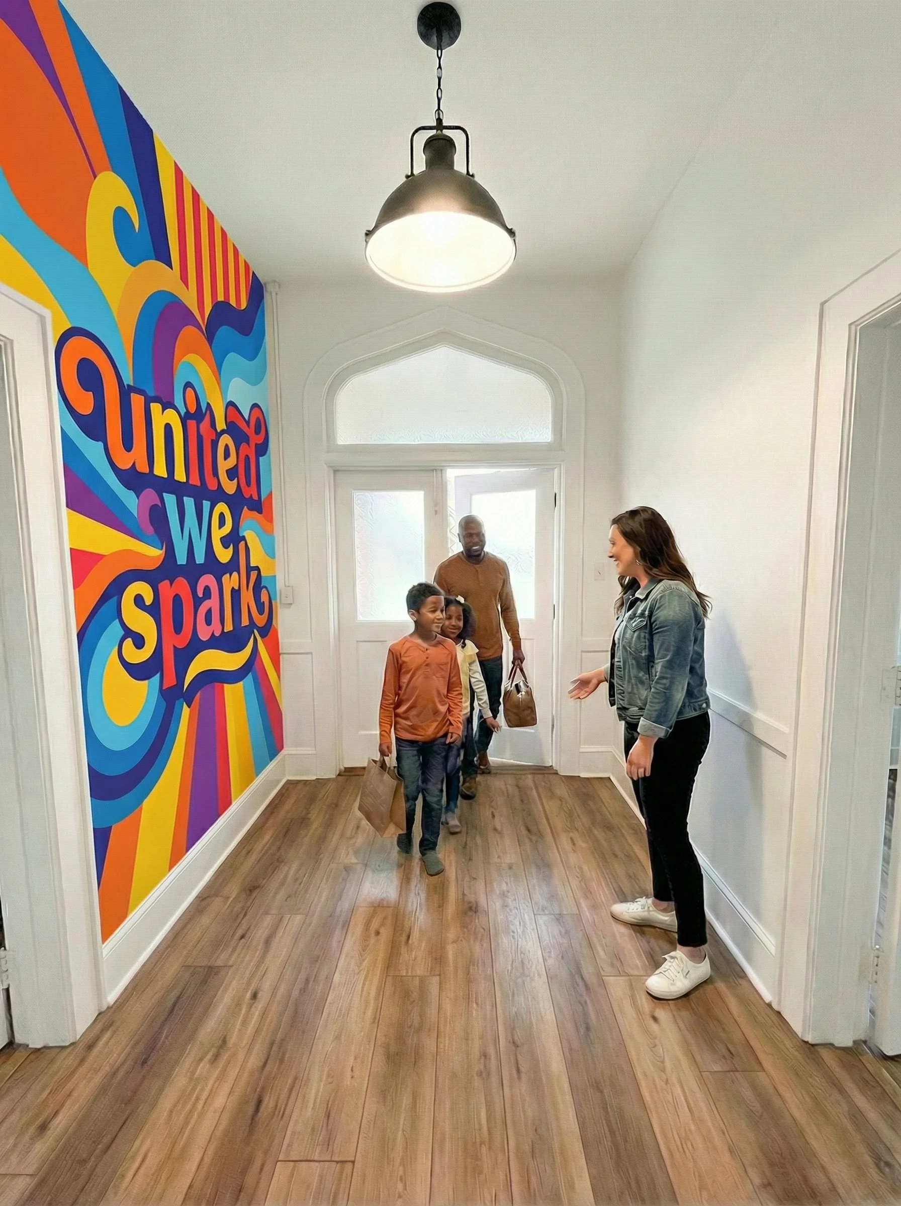 Future entry and hallway concept
