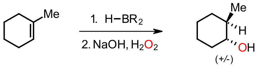 Borane addition example