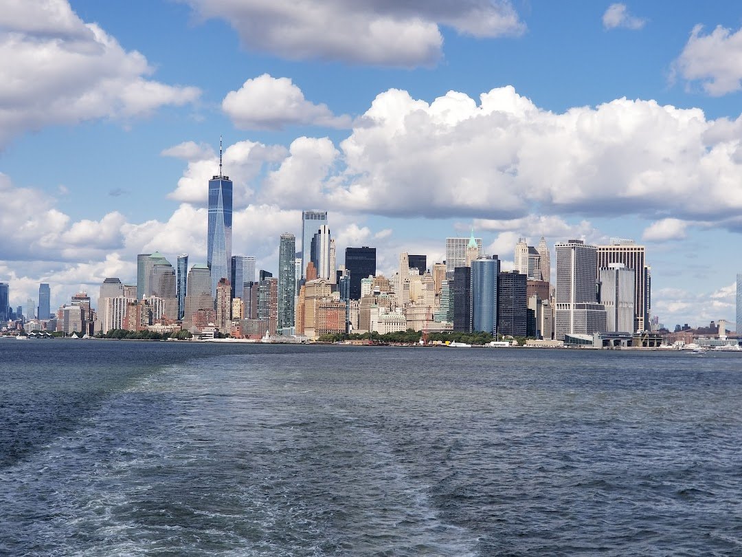 Manhattan skyline from the Staten Island ferry