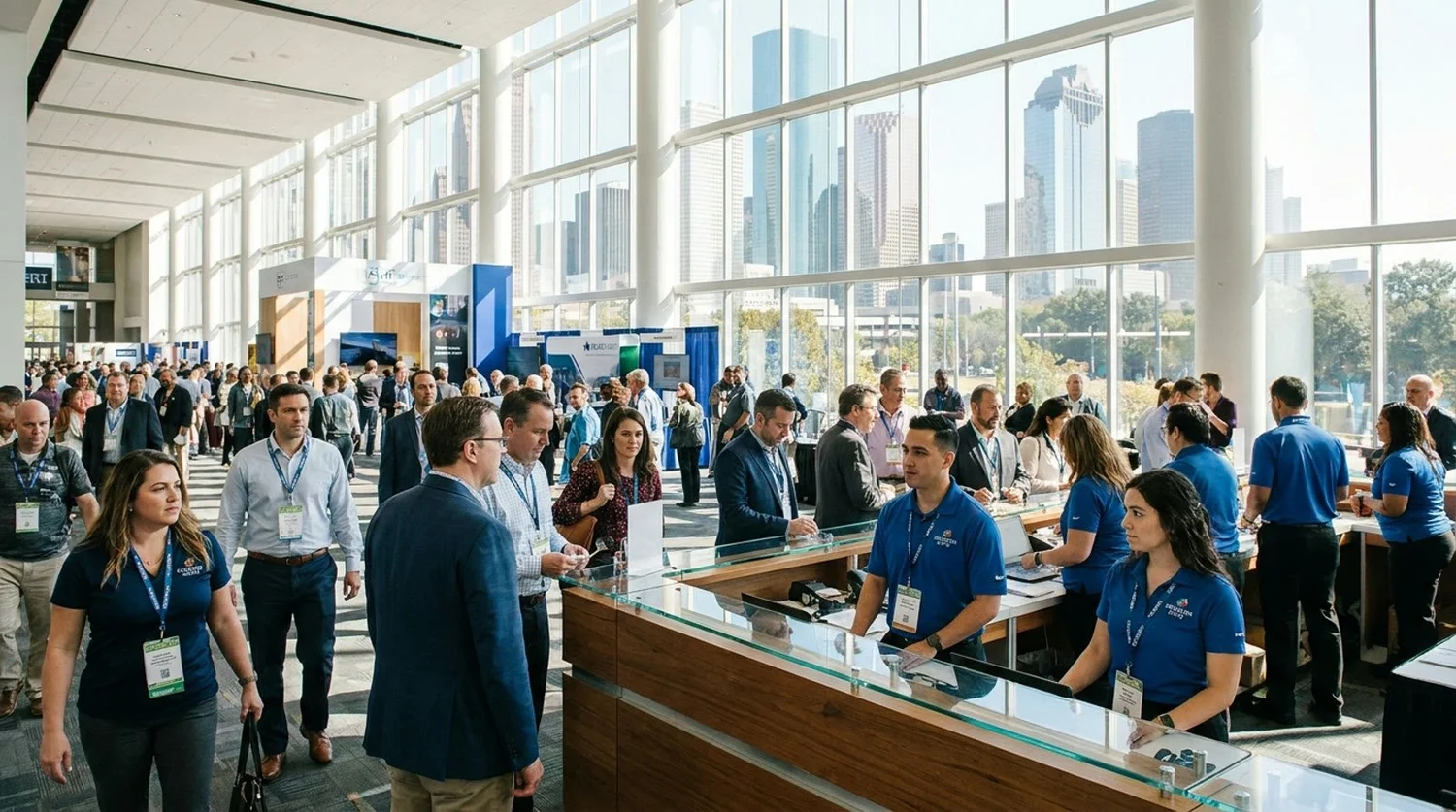 Event staffing and convention setup in Houston