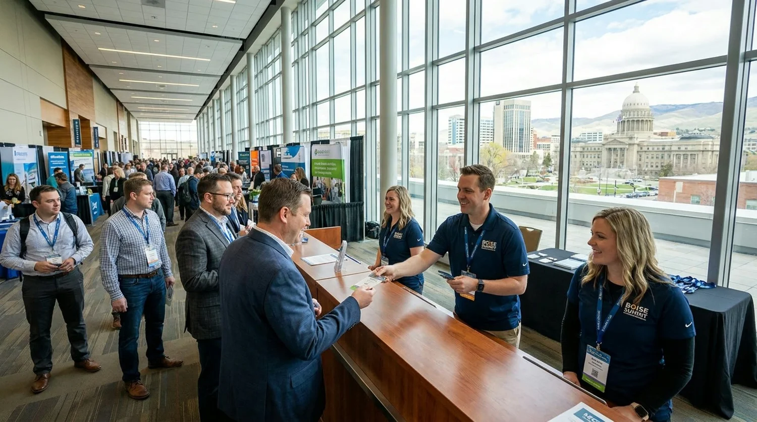 Event staffing and convention setup in Boise