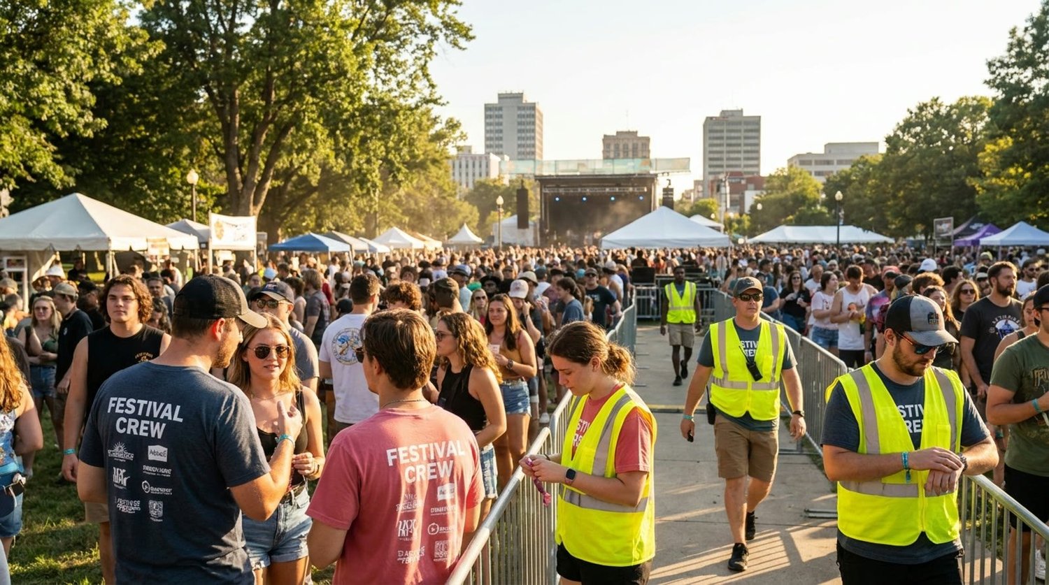 Diverse event types requiring staffing in Springfield