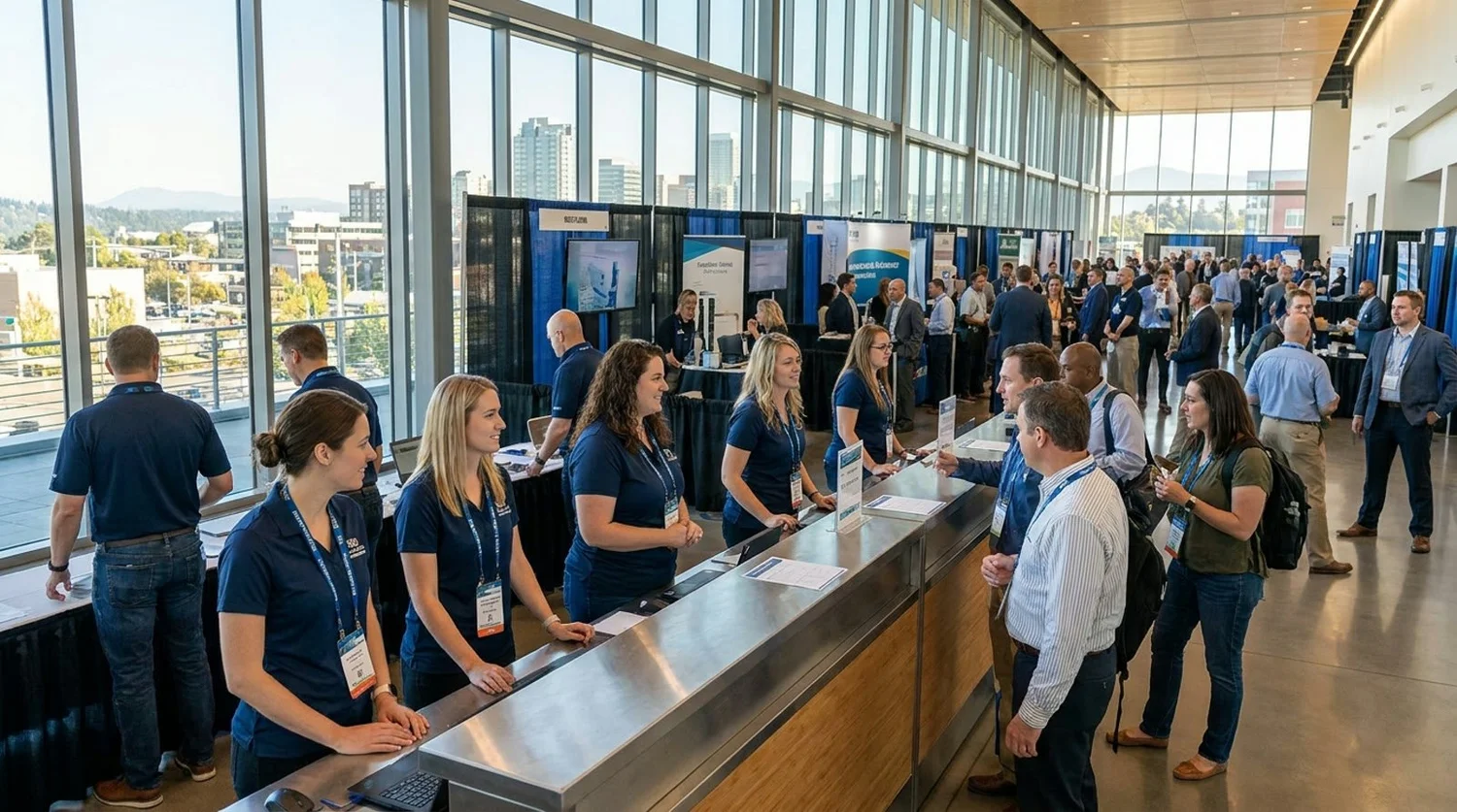 Event staffing and convention setup in Kent
