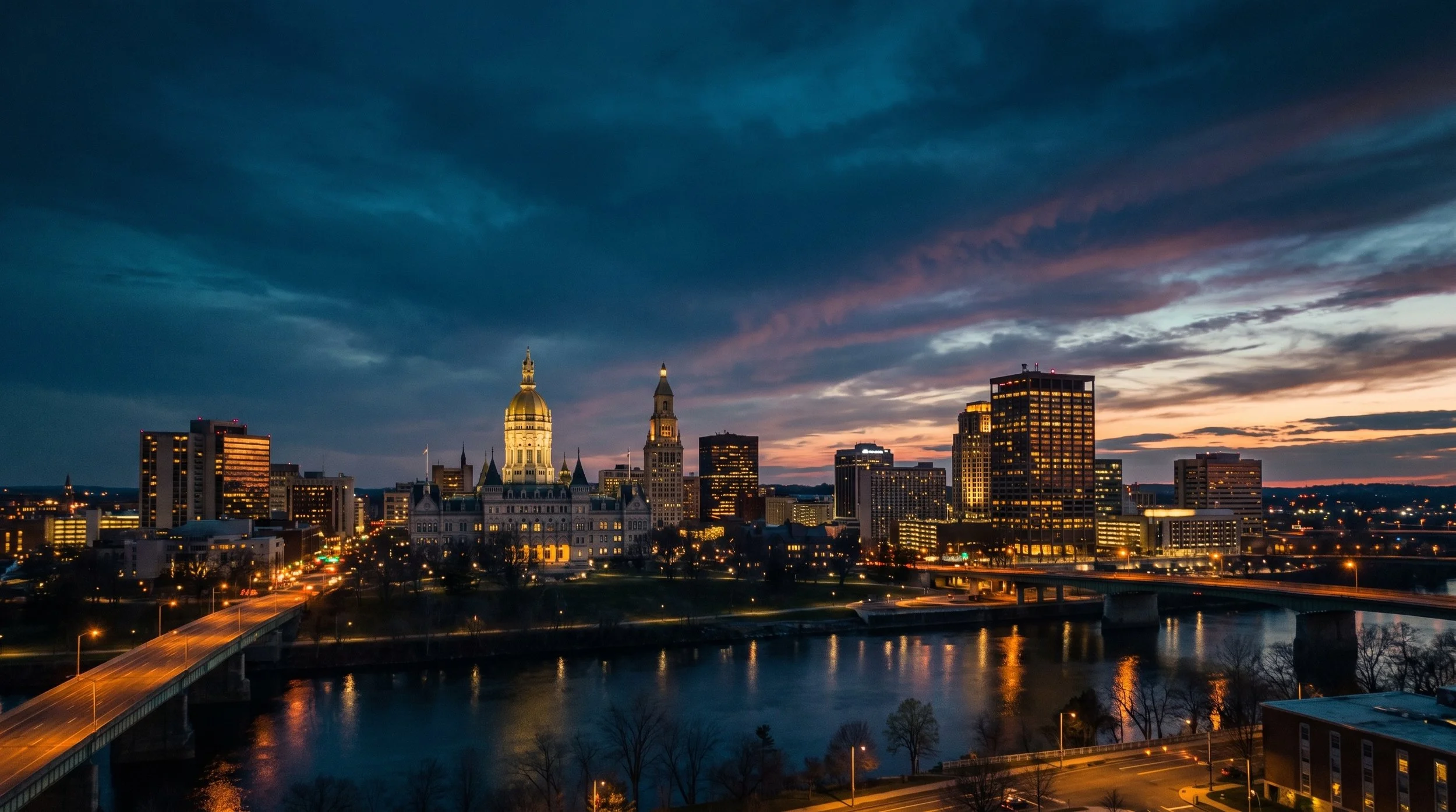 Hartford, CT skyline