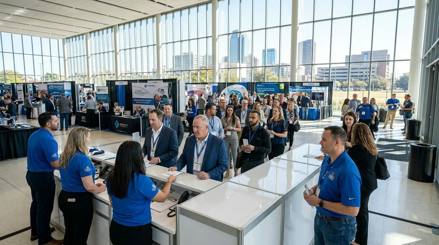 Event staffing and convention setup in Garland