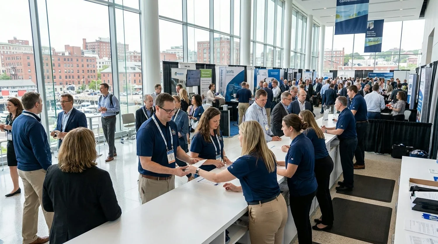 Event staffing and convention setup in Portland Me