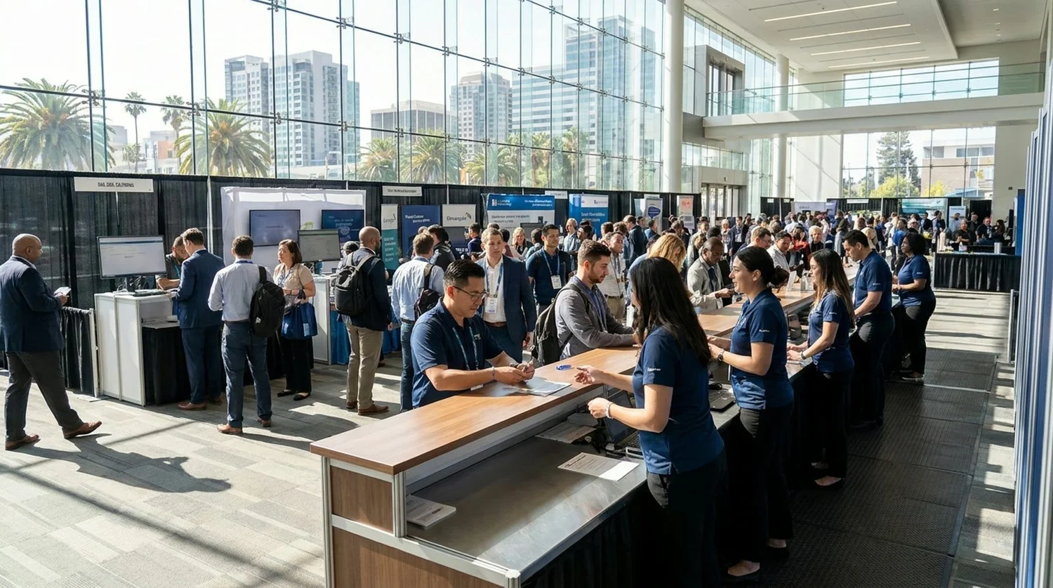 Event staffing and convention setup in San Jose