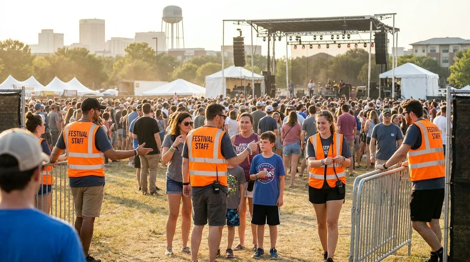 Diverse event types requiring staffing in College Station
