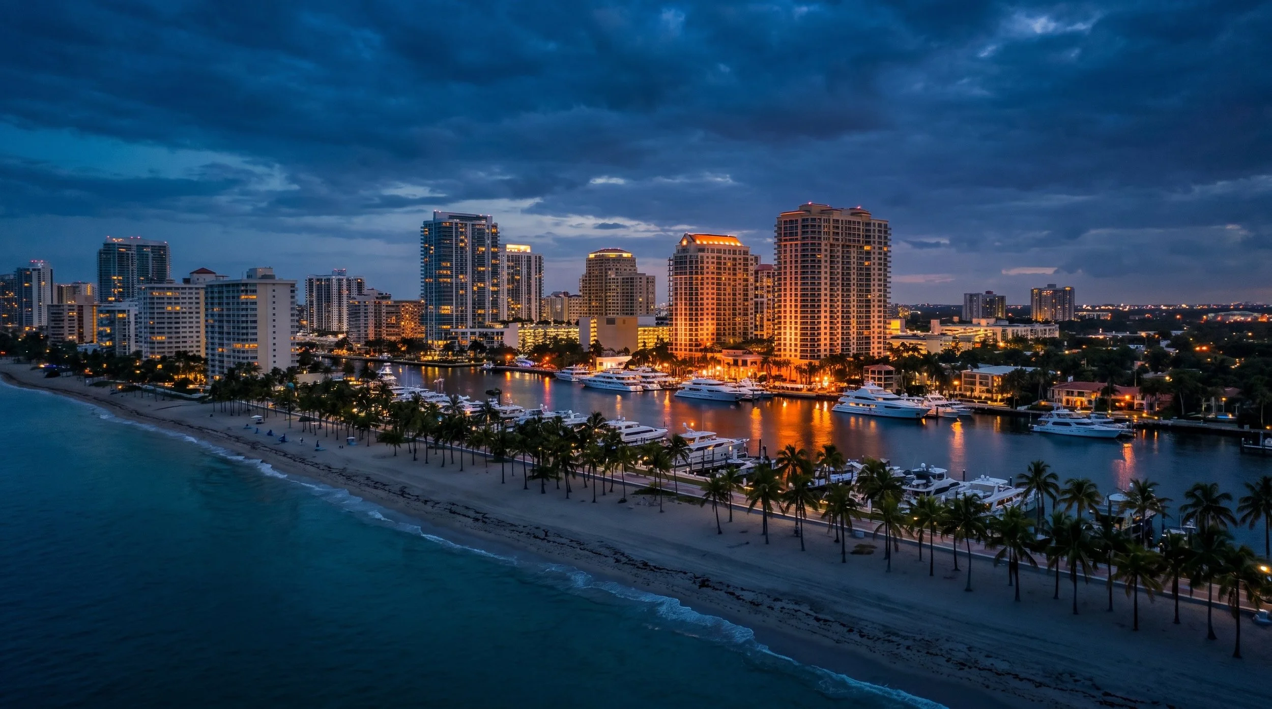 Fort Lauderdale, FL skyline