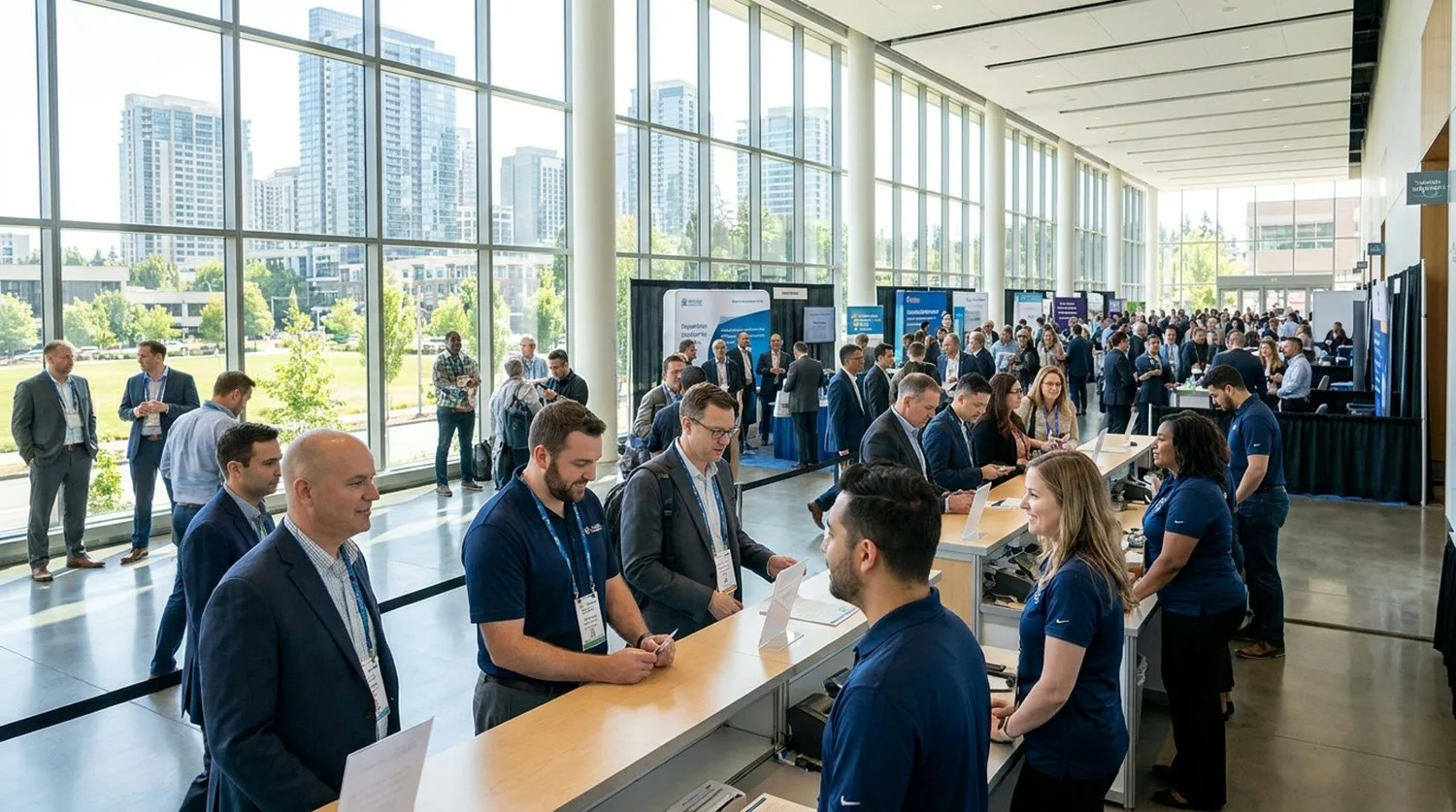 Event staffing and convention setup in Bellevue