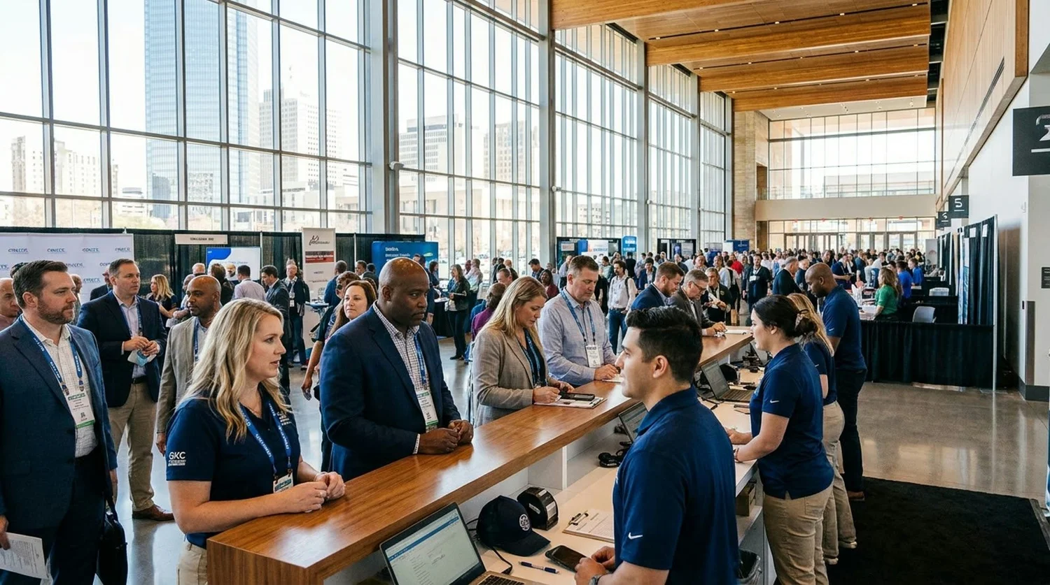 Event staffing and convention setup in Oklahoma City