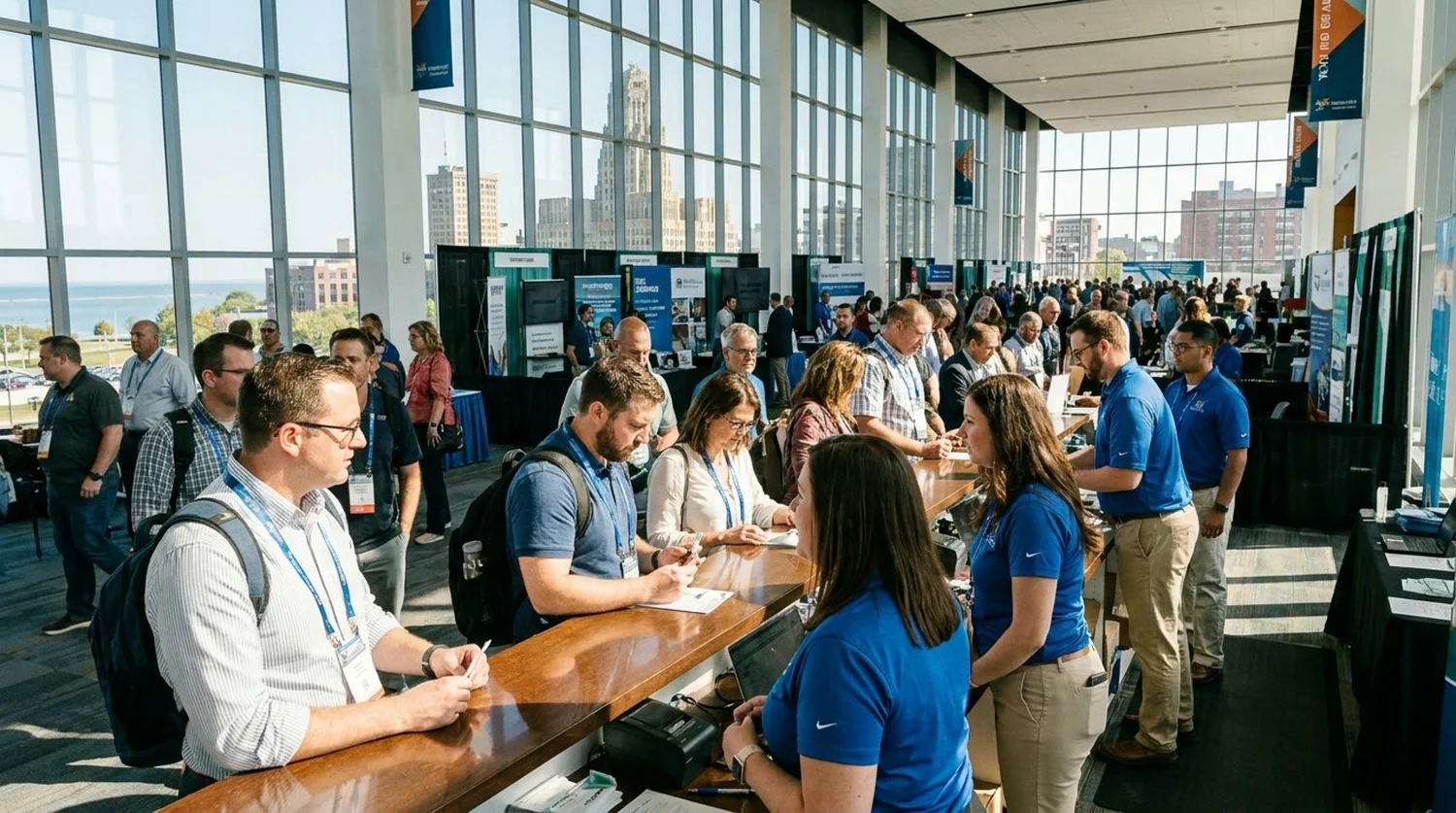 Event staffing and convention setup in Buffalo