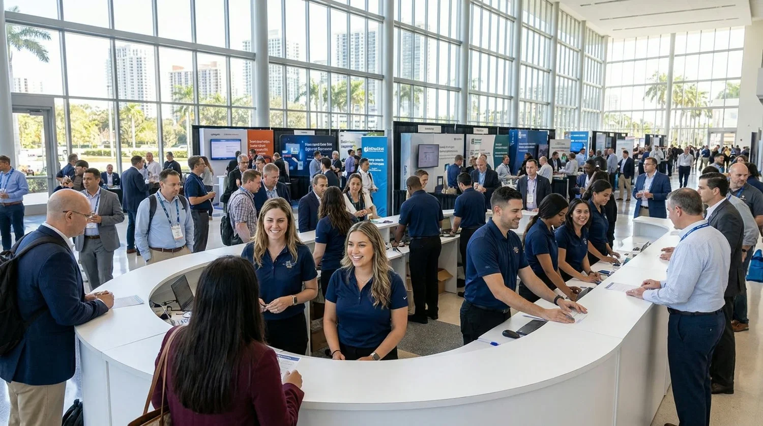 Event staffing and convention setup in Miramar