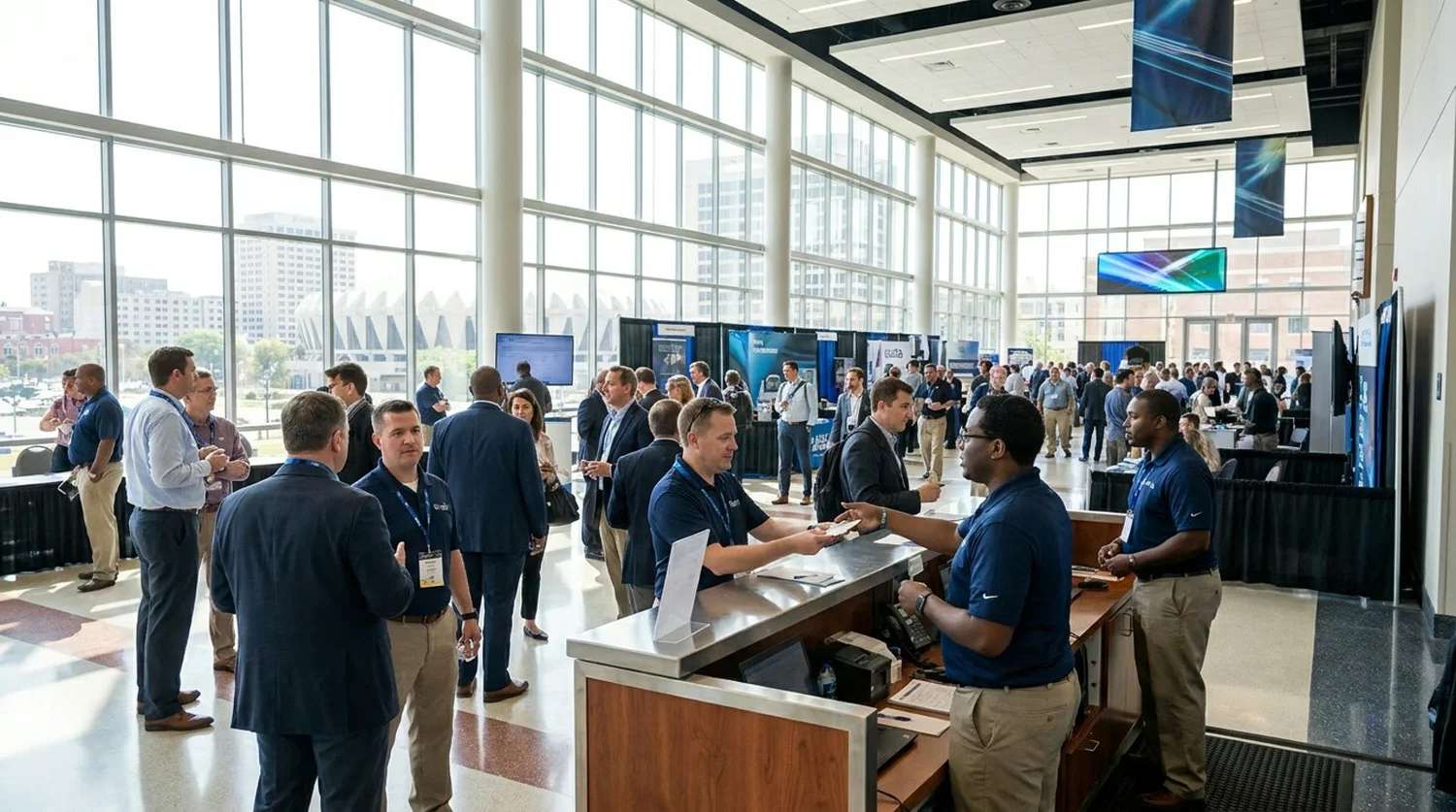 Event staffing and convention setup in Hampton