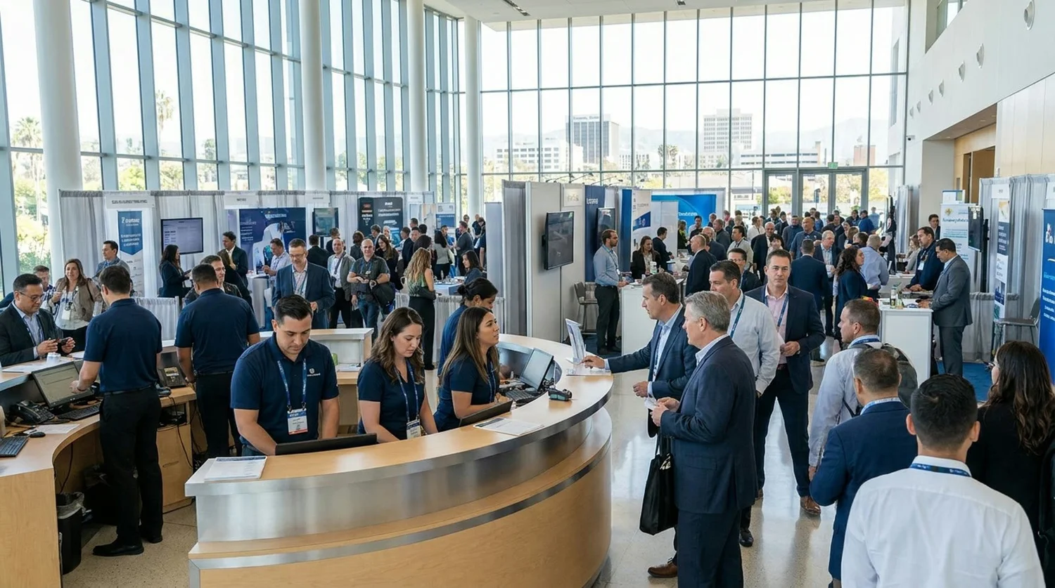 Event staffing and convention setup in Pomona