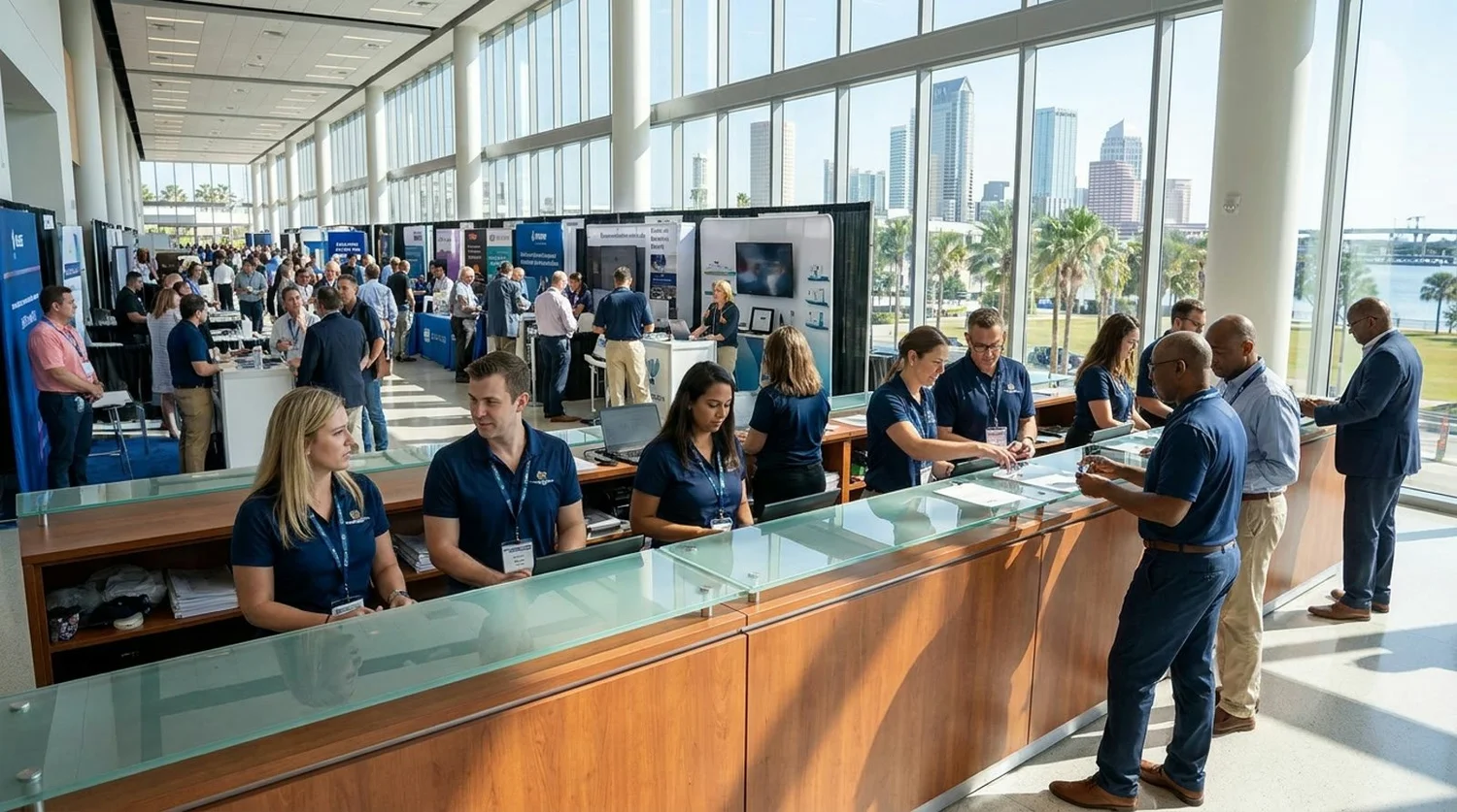 Event staffing and convention setup in Panama City