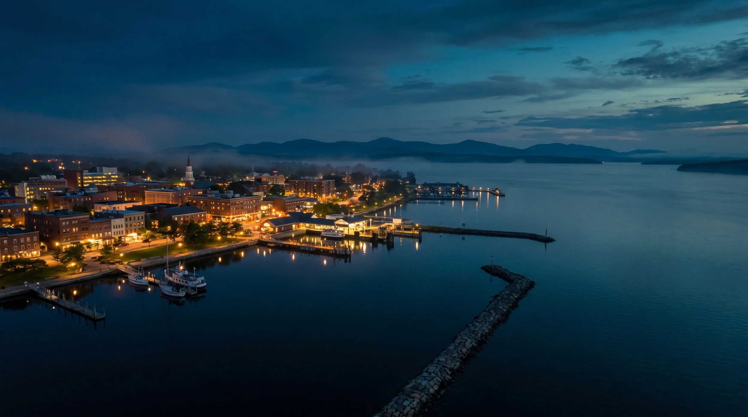 Burlington, VT skyline