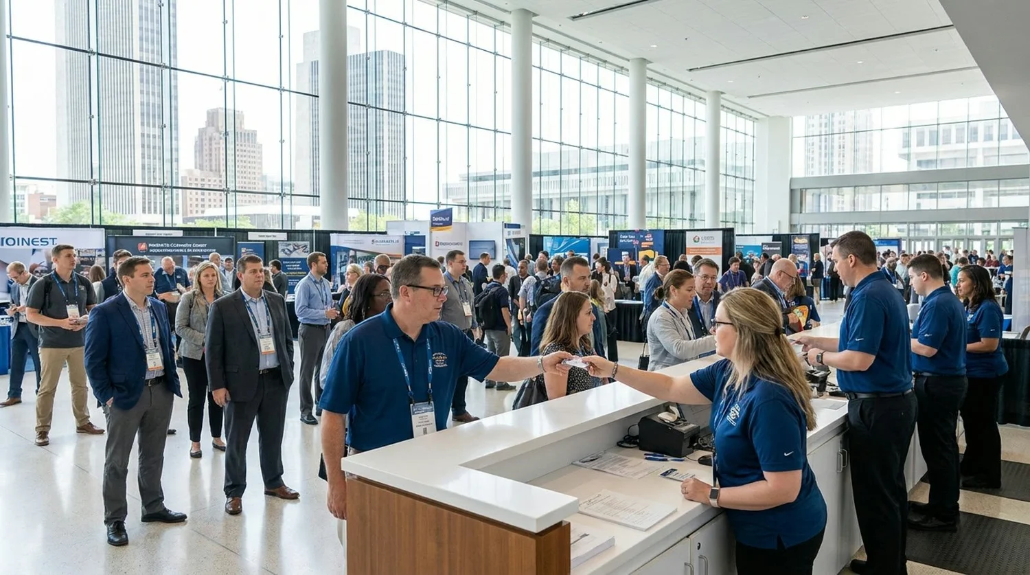 Event staffing and convention setup in Albany