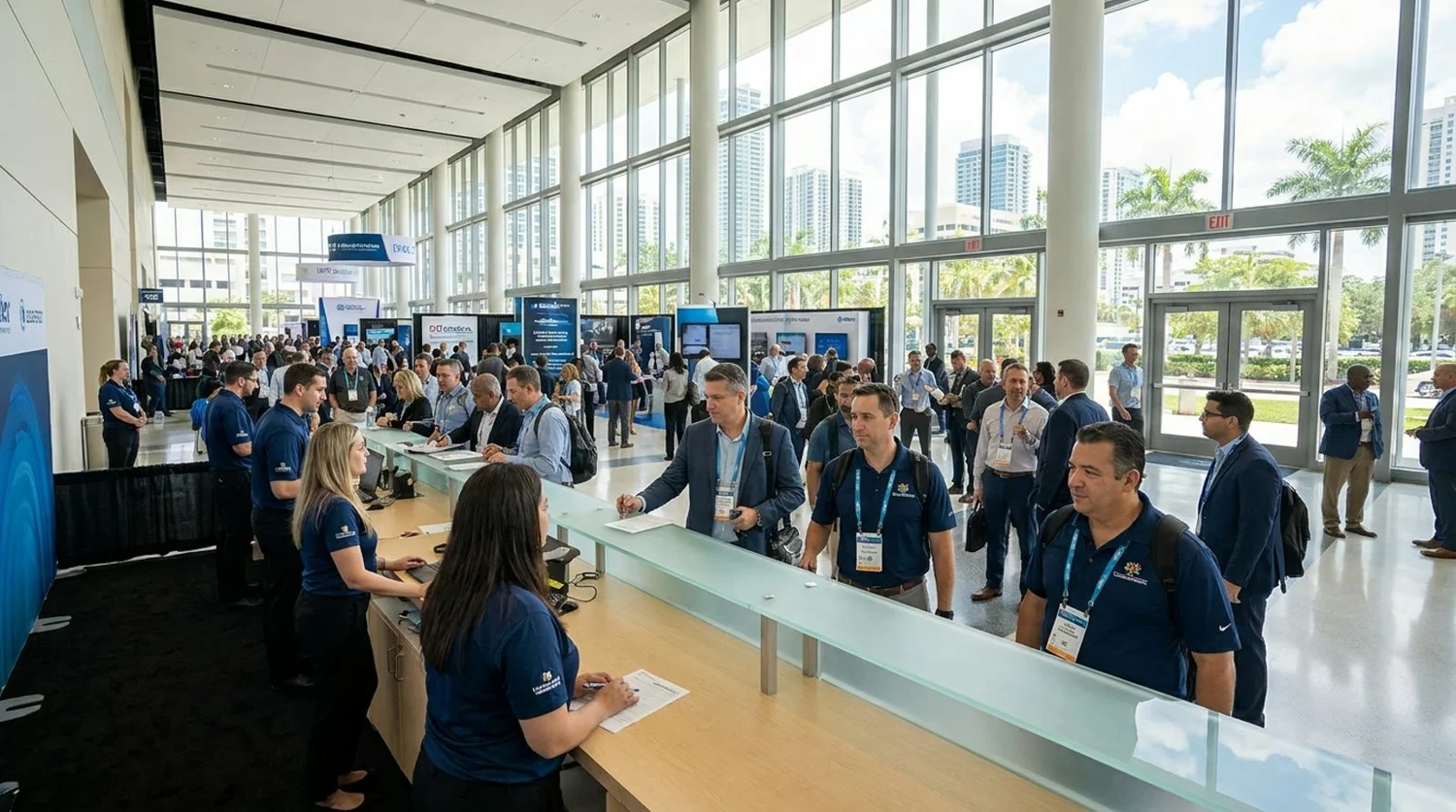 Event staffing and convention setup in Fort Lauderdale