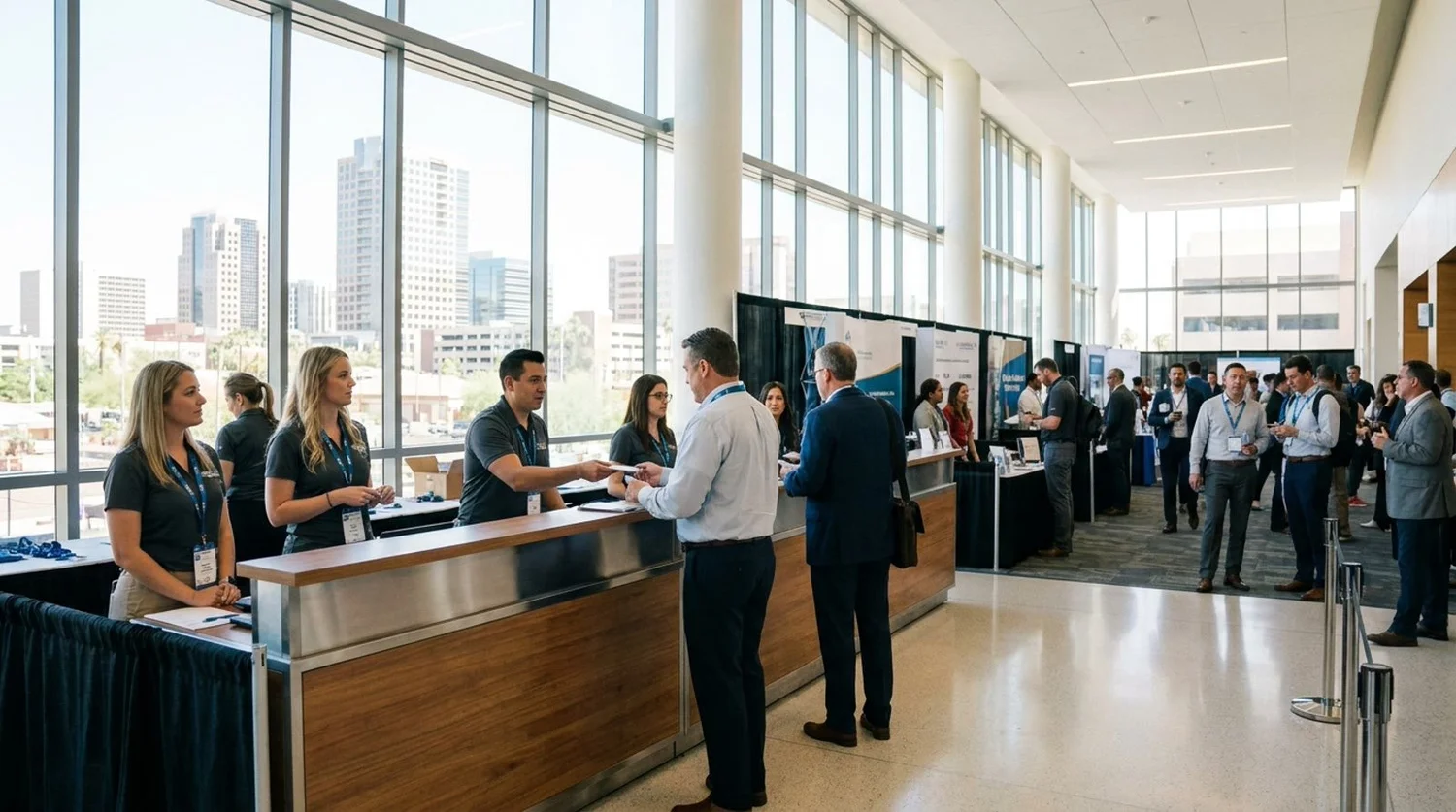 Event staffing and convention setup in Glendale