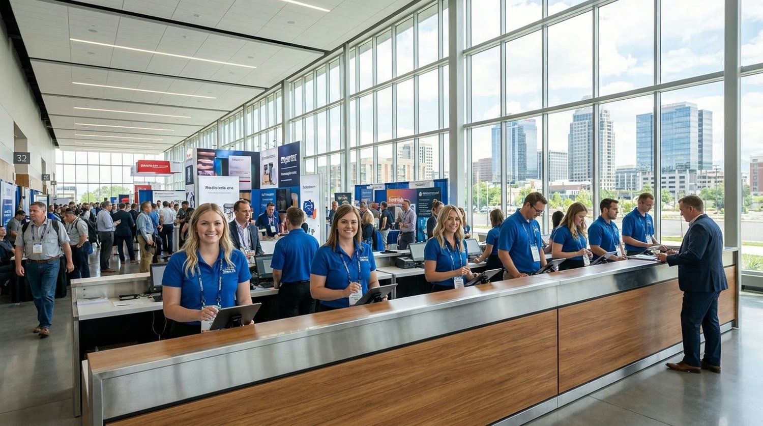 Event staffing and convention setup in West Valley City