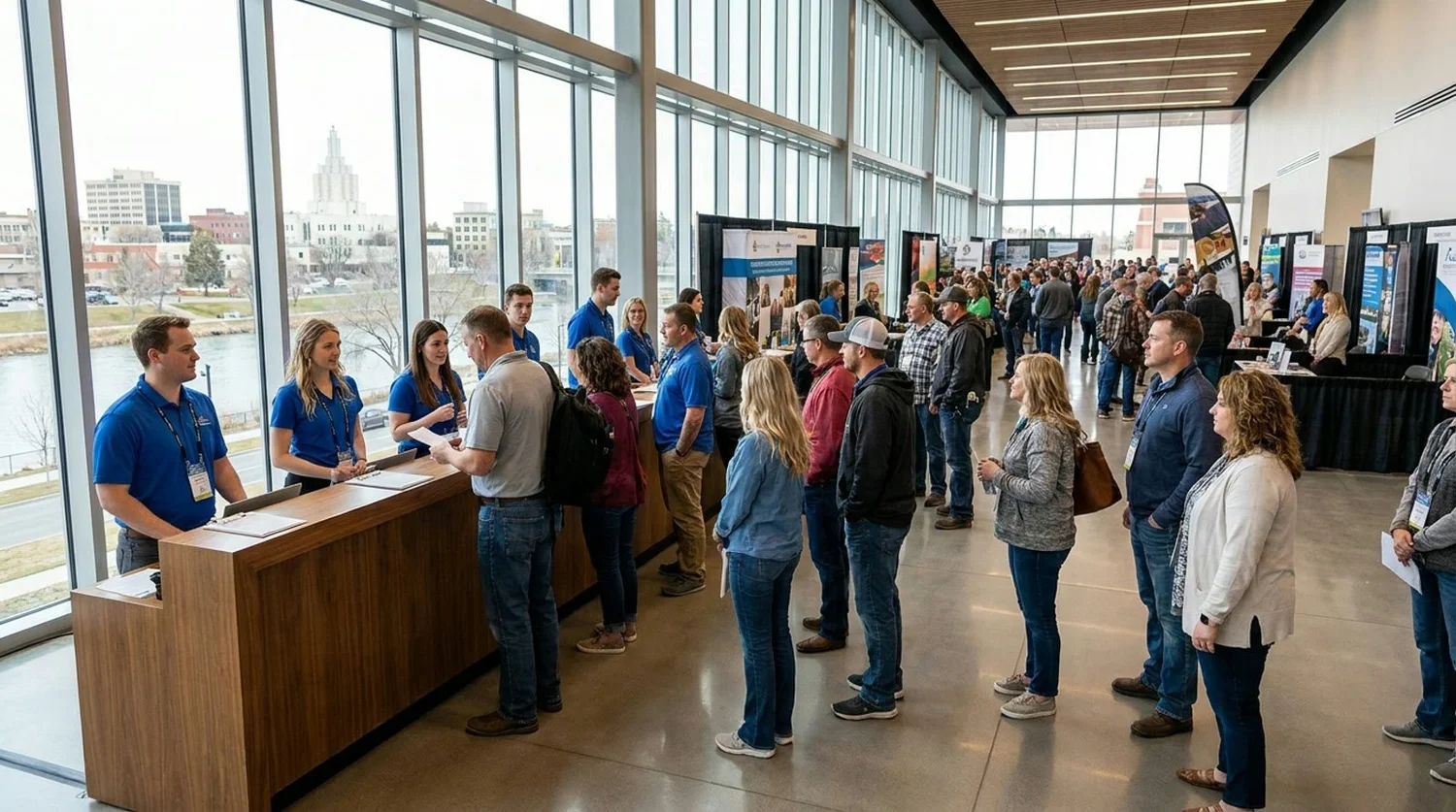 Event staffing and convention setup in Idaho Falls