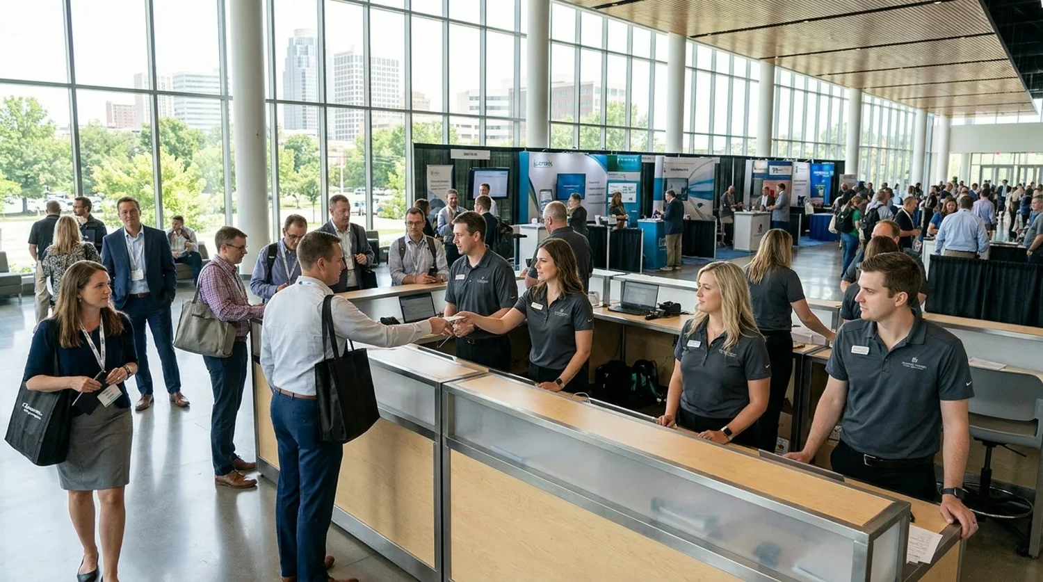 Event staffing and convention setup in Overland Park