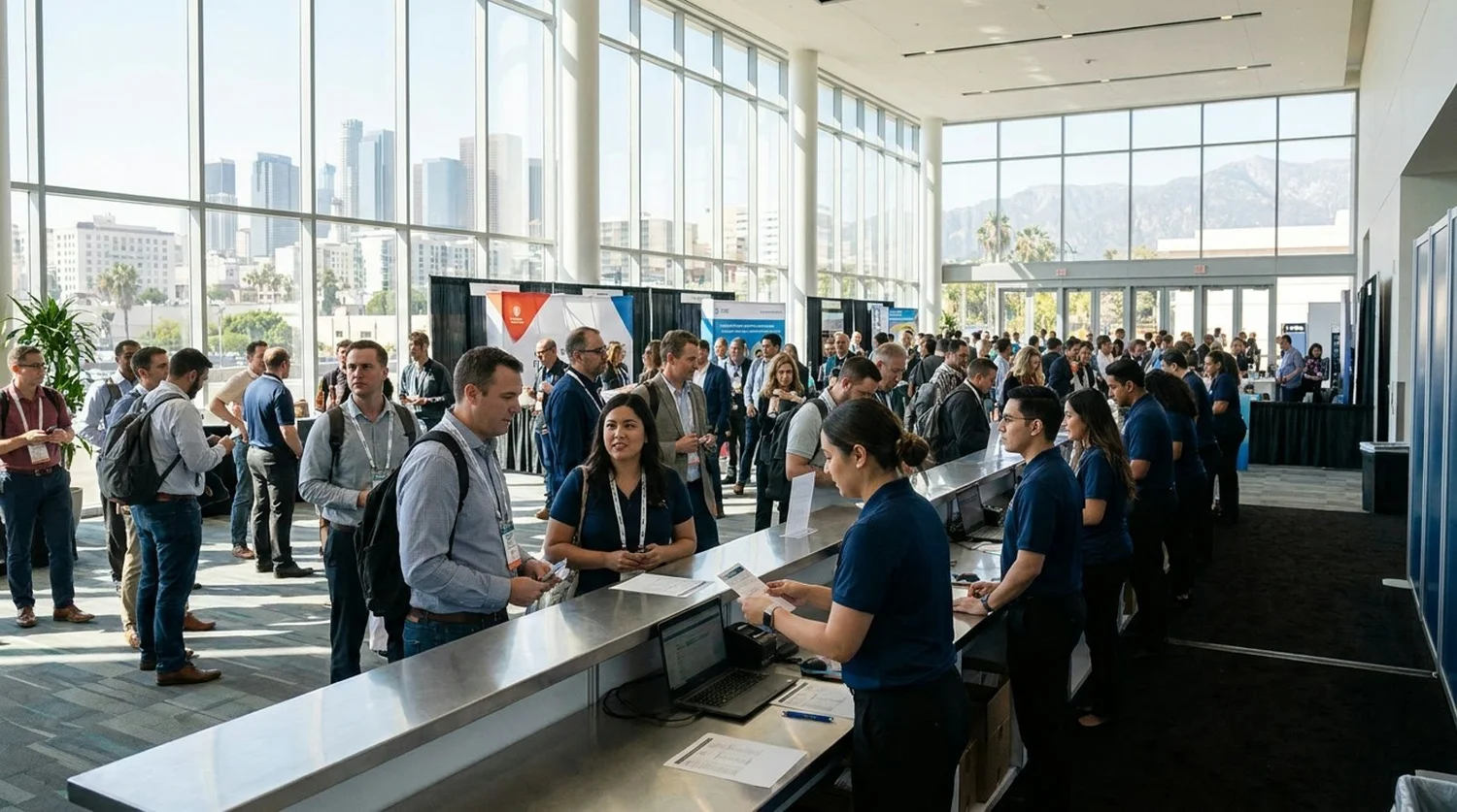 Event staffing and convention setup in Pasadena