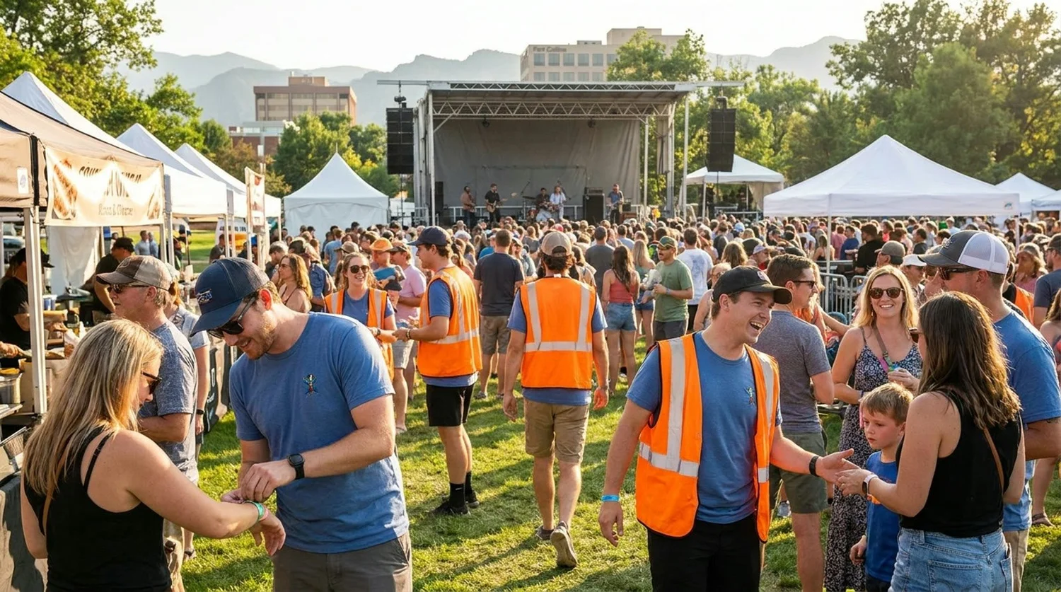 Diverse event types requiring staffing in Fort Collins