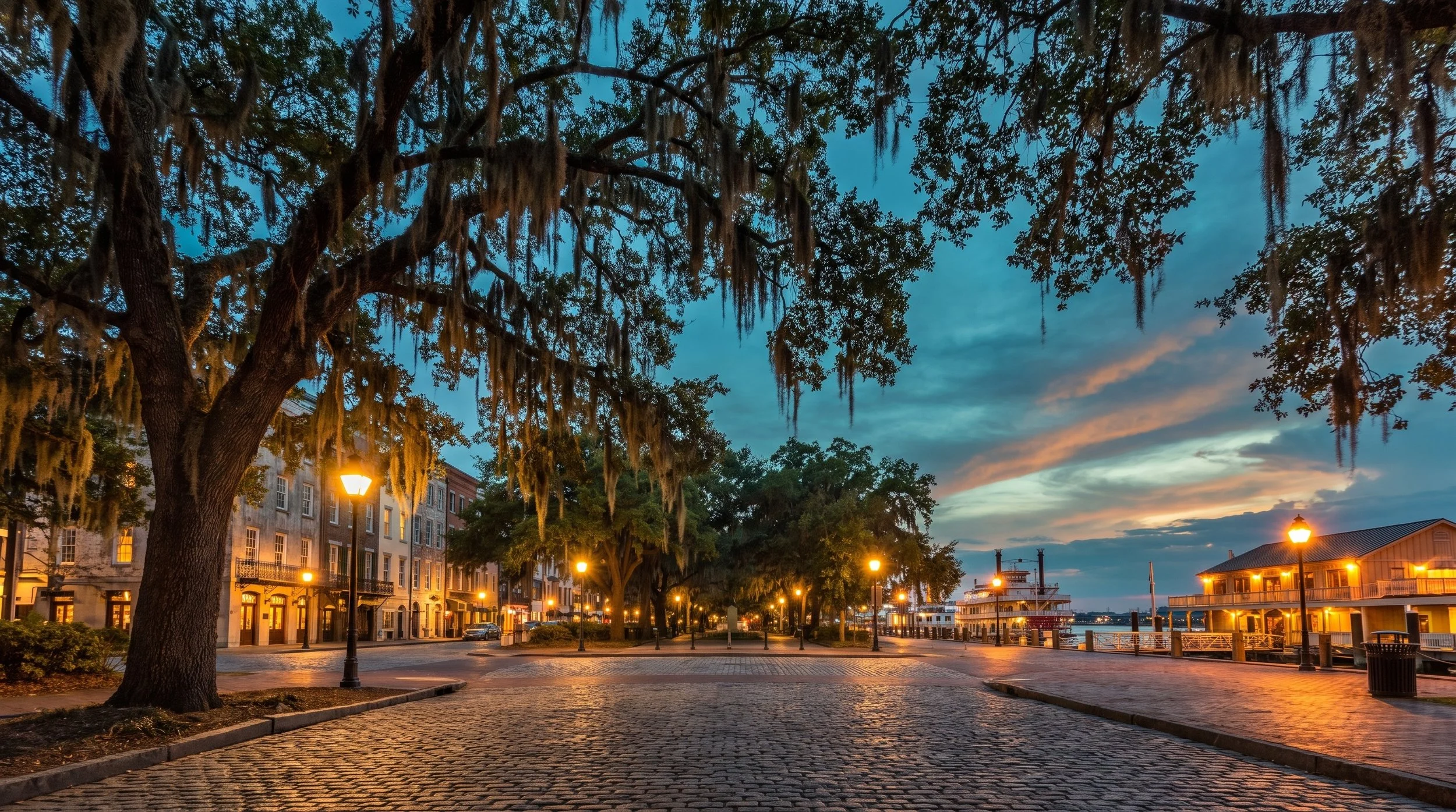 Savannah, GA skyline