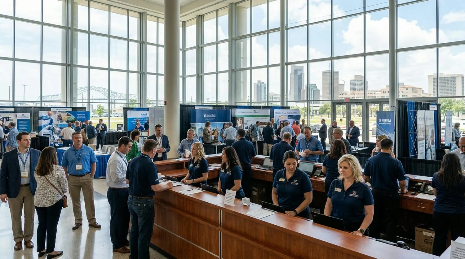 Event staffing and convention setup in Corpus Christi