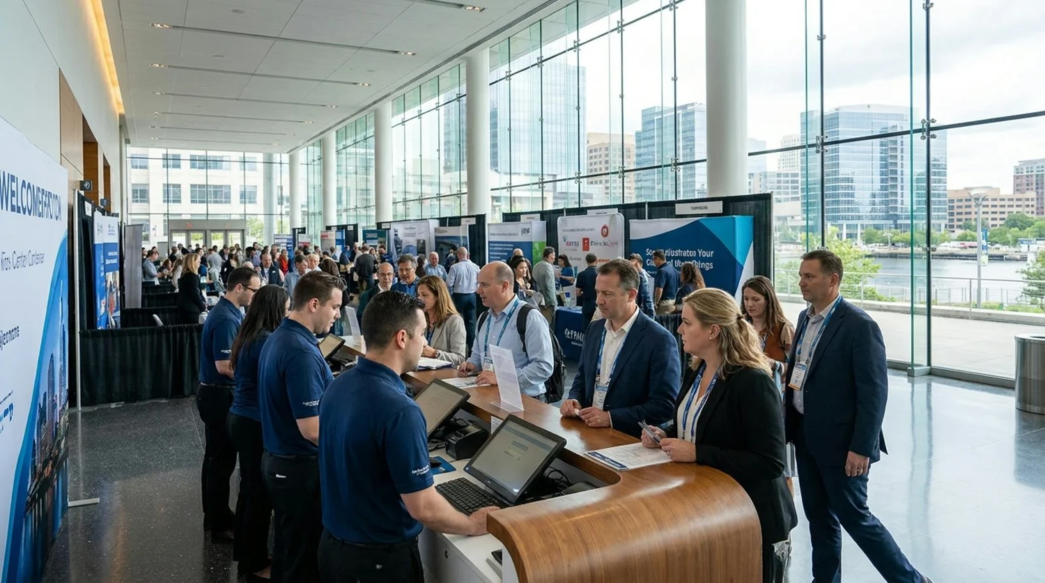 Event staffing and convention setup in Stamford
