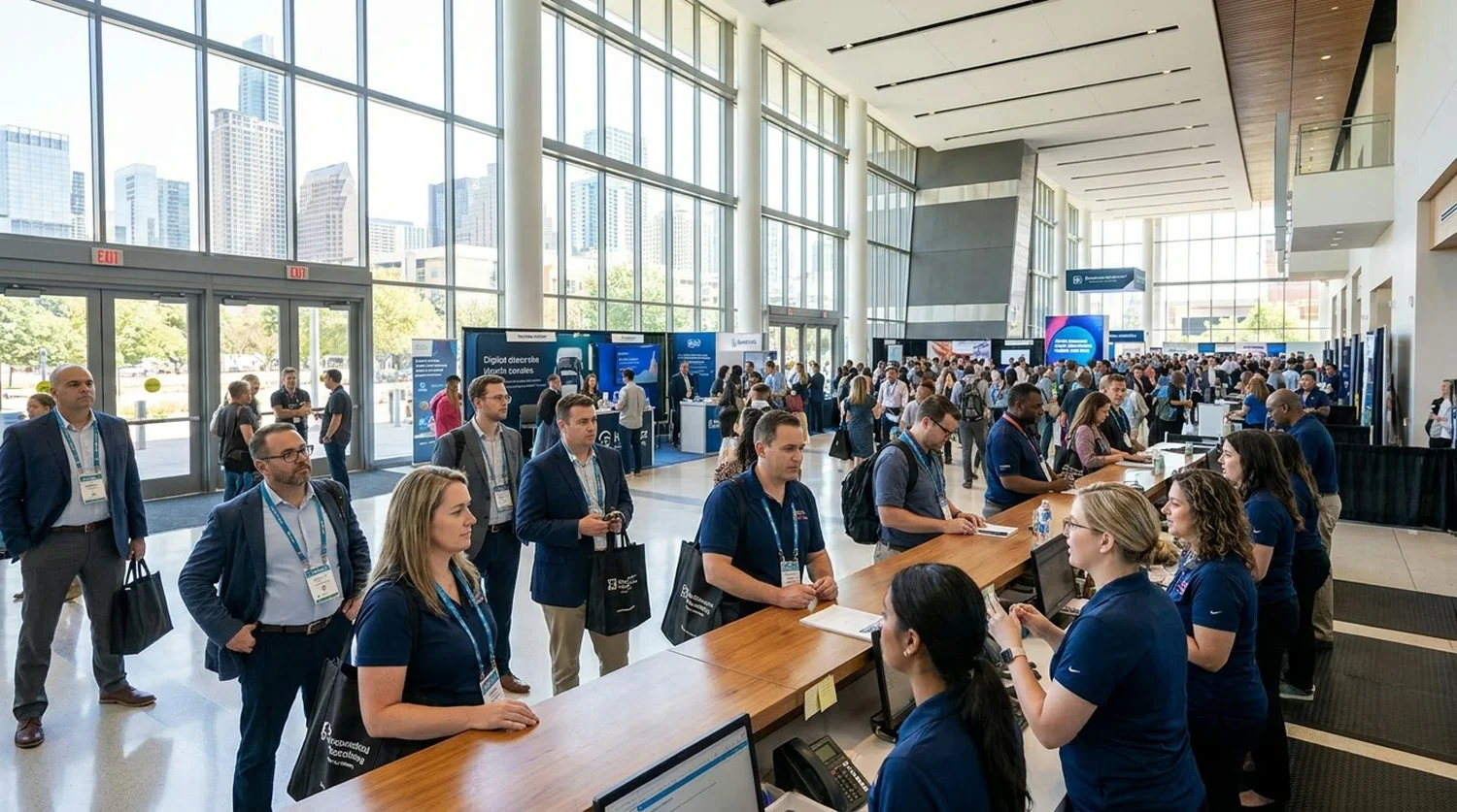 Event staffing and convention setup in Austin