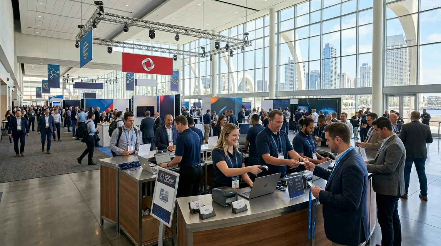 Event staffing and convention setup in San Diego