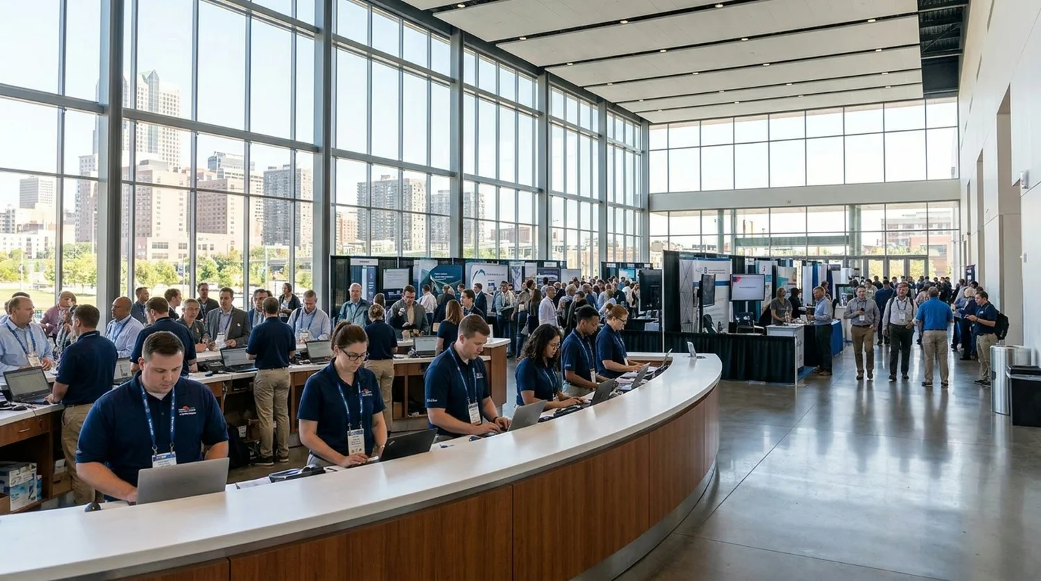 Event staffing and convention setup in St Louis