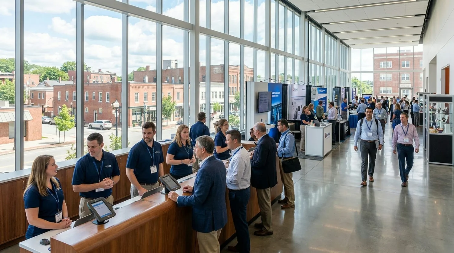 Event staffing and convention setup in Nashua