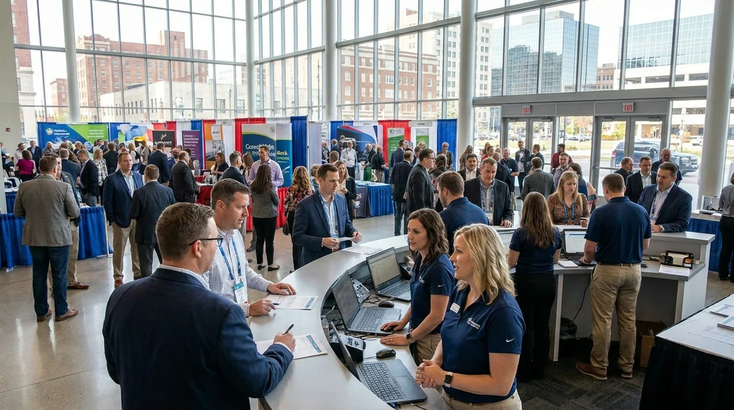 Event staffing and convention setup in Springfield Mo