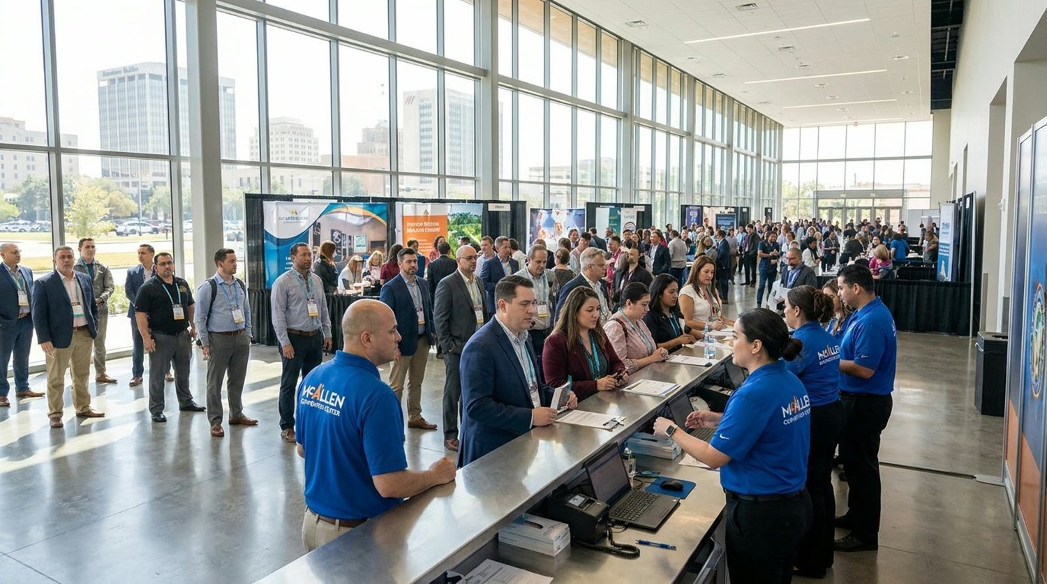 Event staffing and convention setup in Mcallen