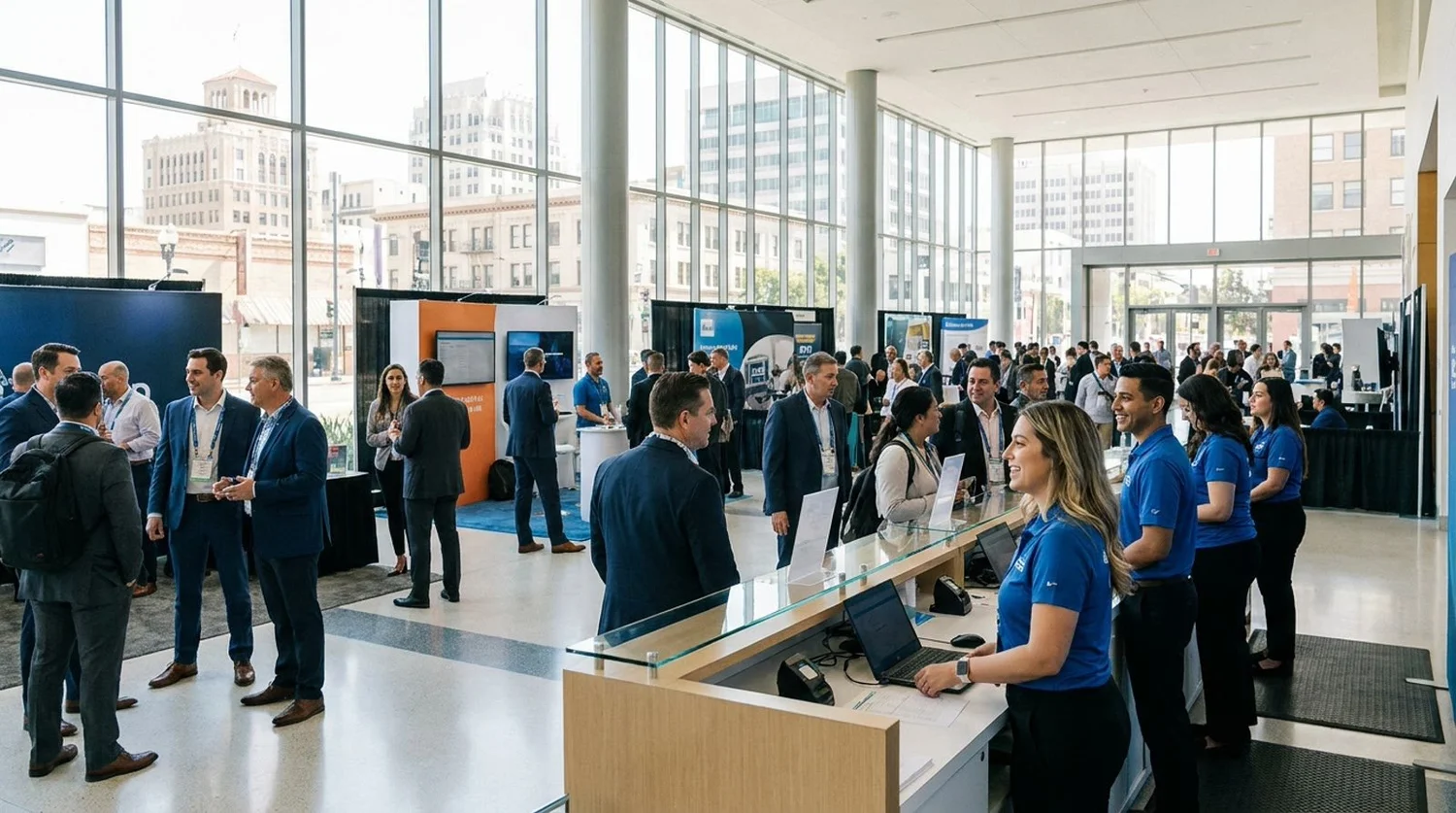 Event staffing and convention setup in Santa Ana