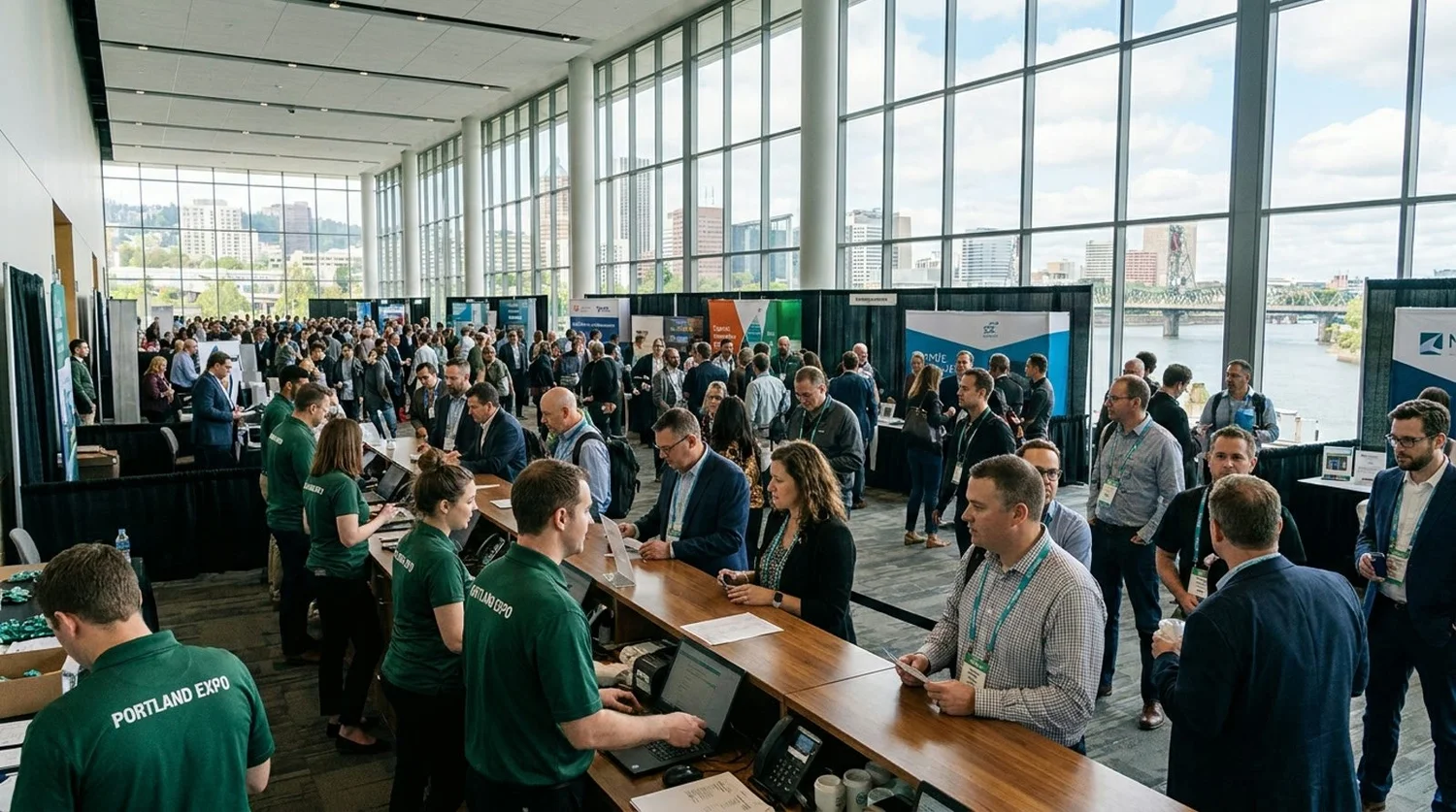 Event staffing and convention setup in Portland