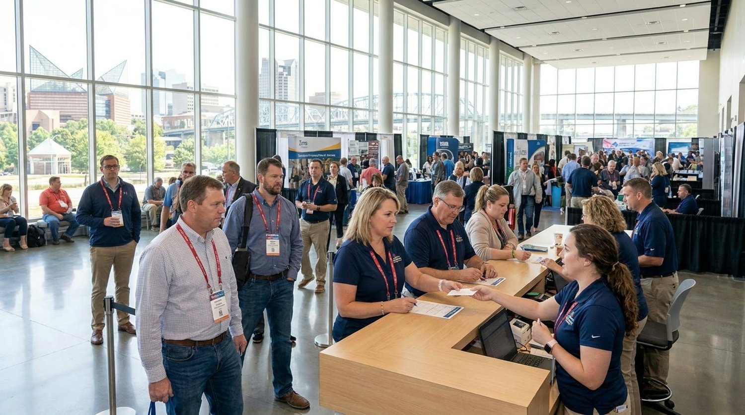 Event staffing and convention setup in Chattanooga