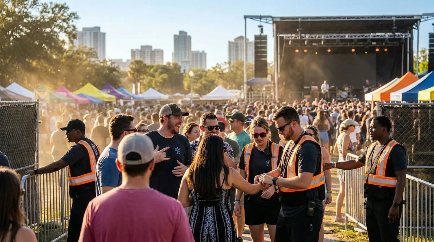 Diverse event types requiring staffing in St Petersburg